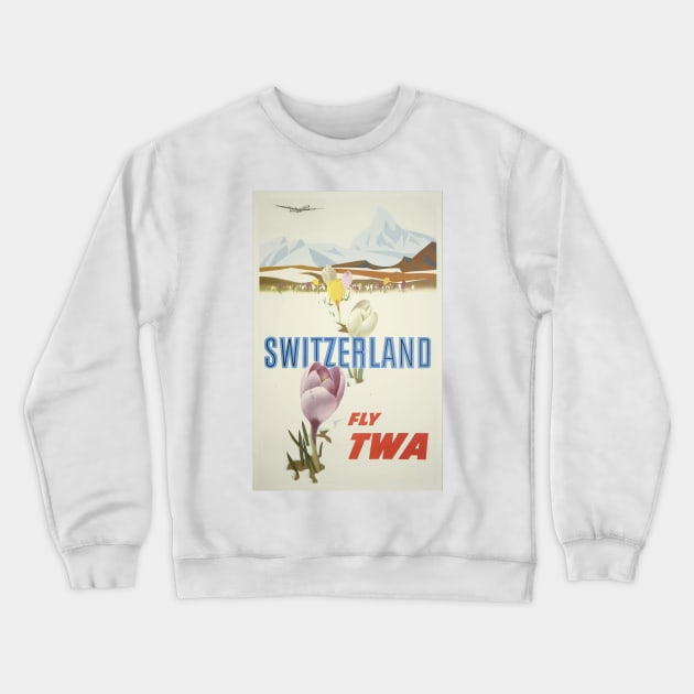 Switzerland Crewneck Sweatshirt by Yaelledark